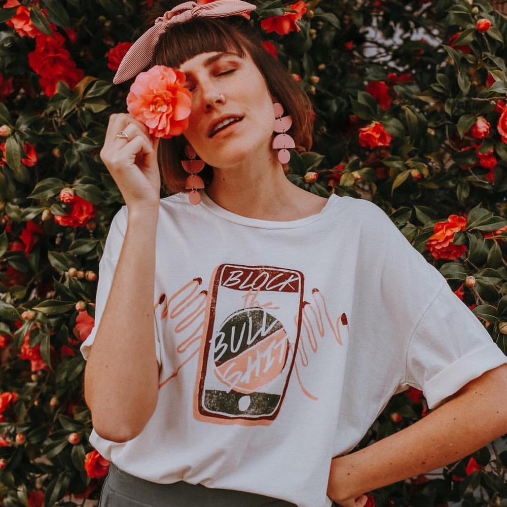 Dazey LA Block the Bullsh*t T-shirt